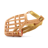 Basket muzzle with quick release buckle