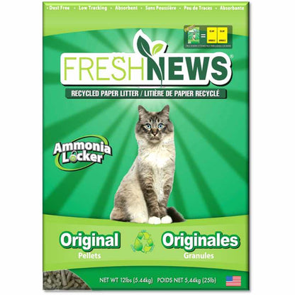 Fresh News recycled paper litter
