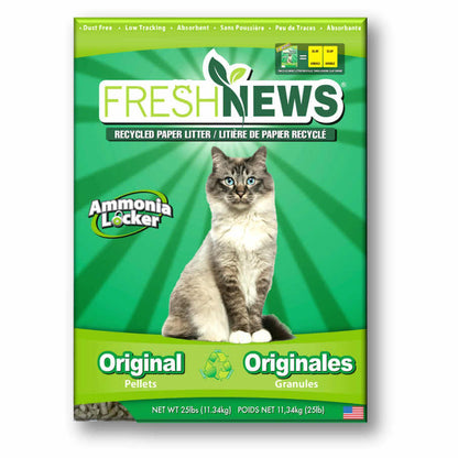 Fresh News recycled paper litter