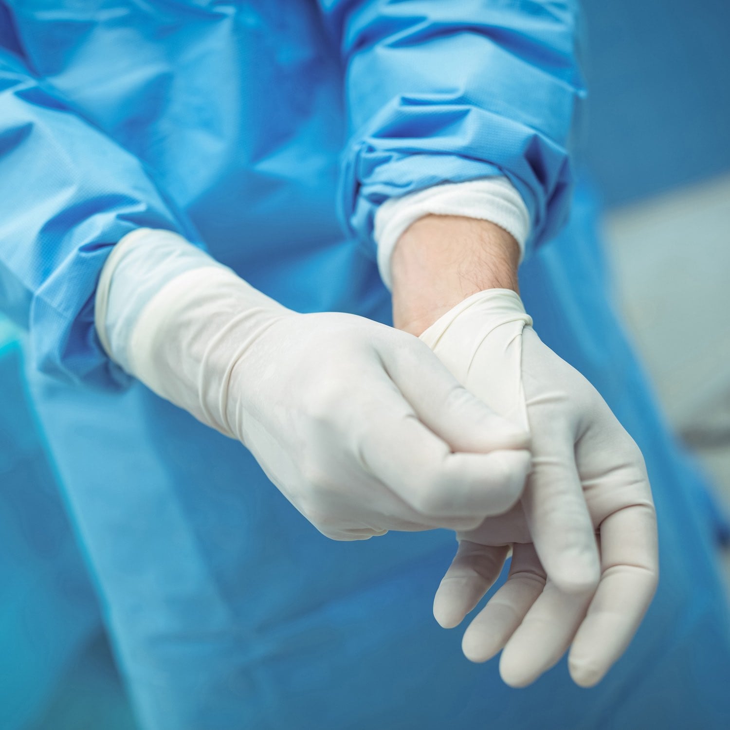 Glove surgical latex Kleartex powder free