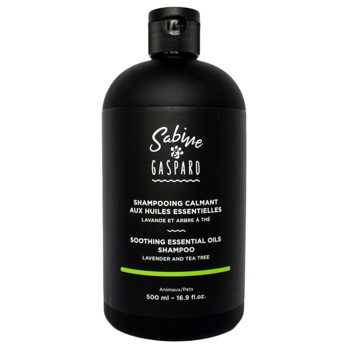 Soothing shampoo with essential oils