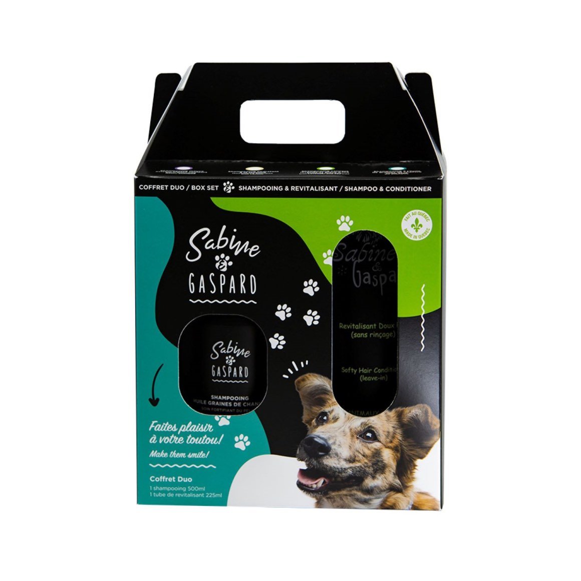 Box set color enhancing shampoo and conditioner