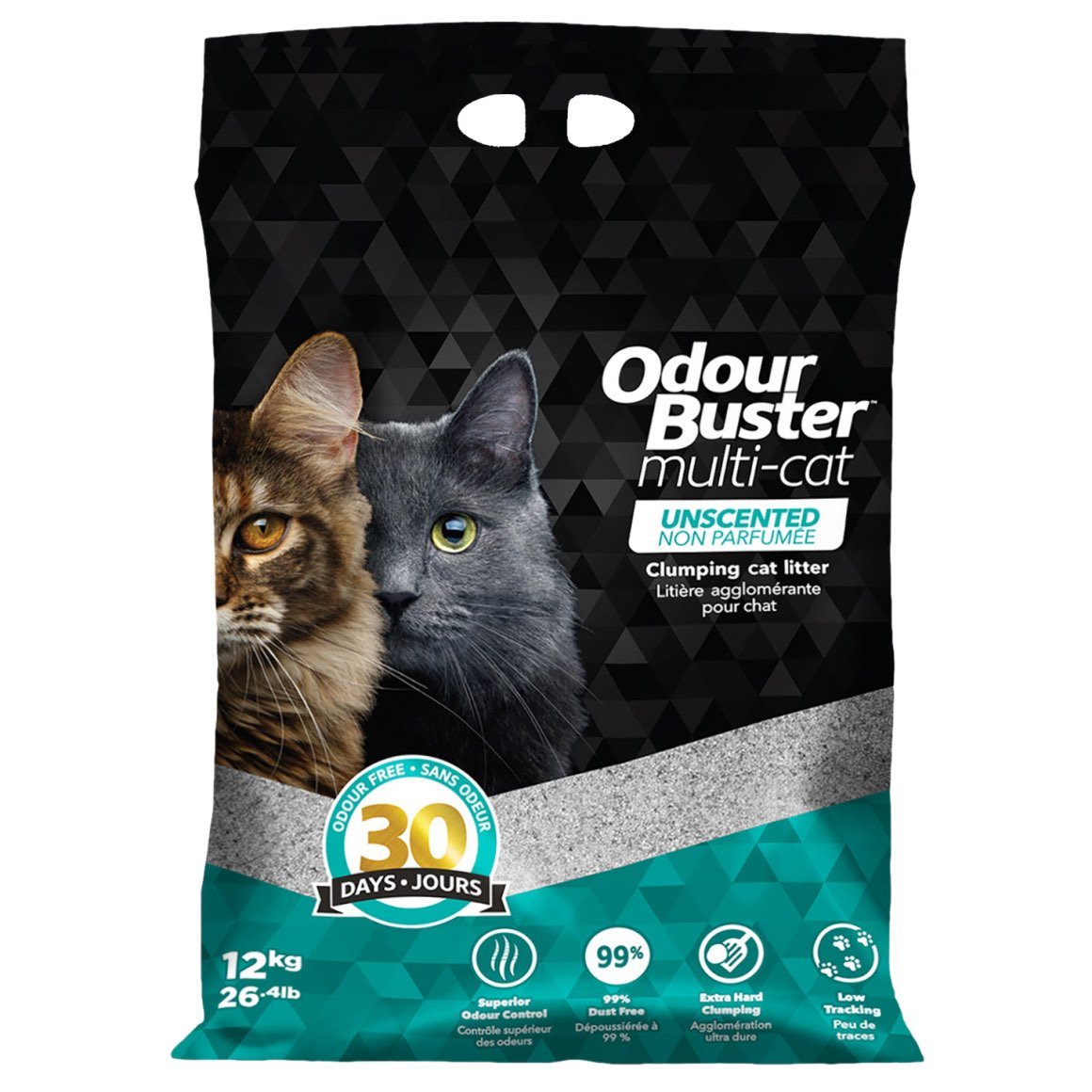 Clumping litter Odour Buster multi-cat