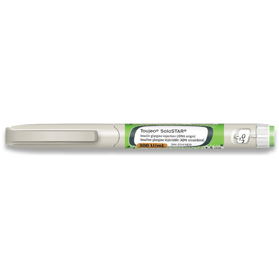 Prefilled pen Toujeo SoloSTAR 300 U/ml 1,5 cc