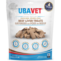 Freeze dried beef liver treats
