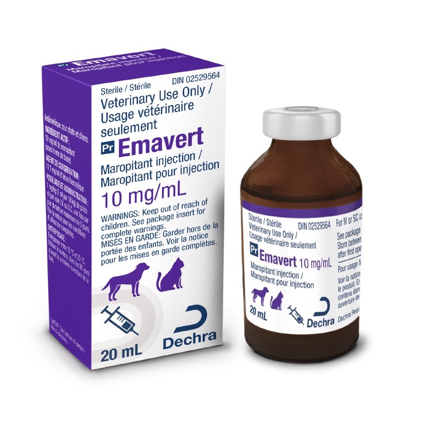 Emavert injection for cats and dogs