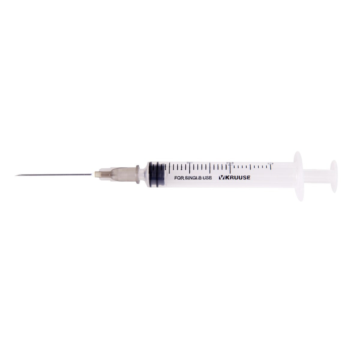 Disposable 2-3 ml syringe with LS needle