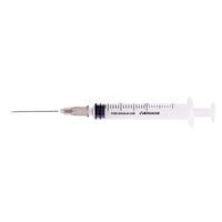 Disposable 2-3 ml syringe with LS needle