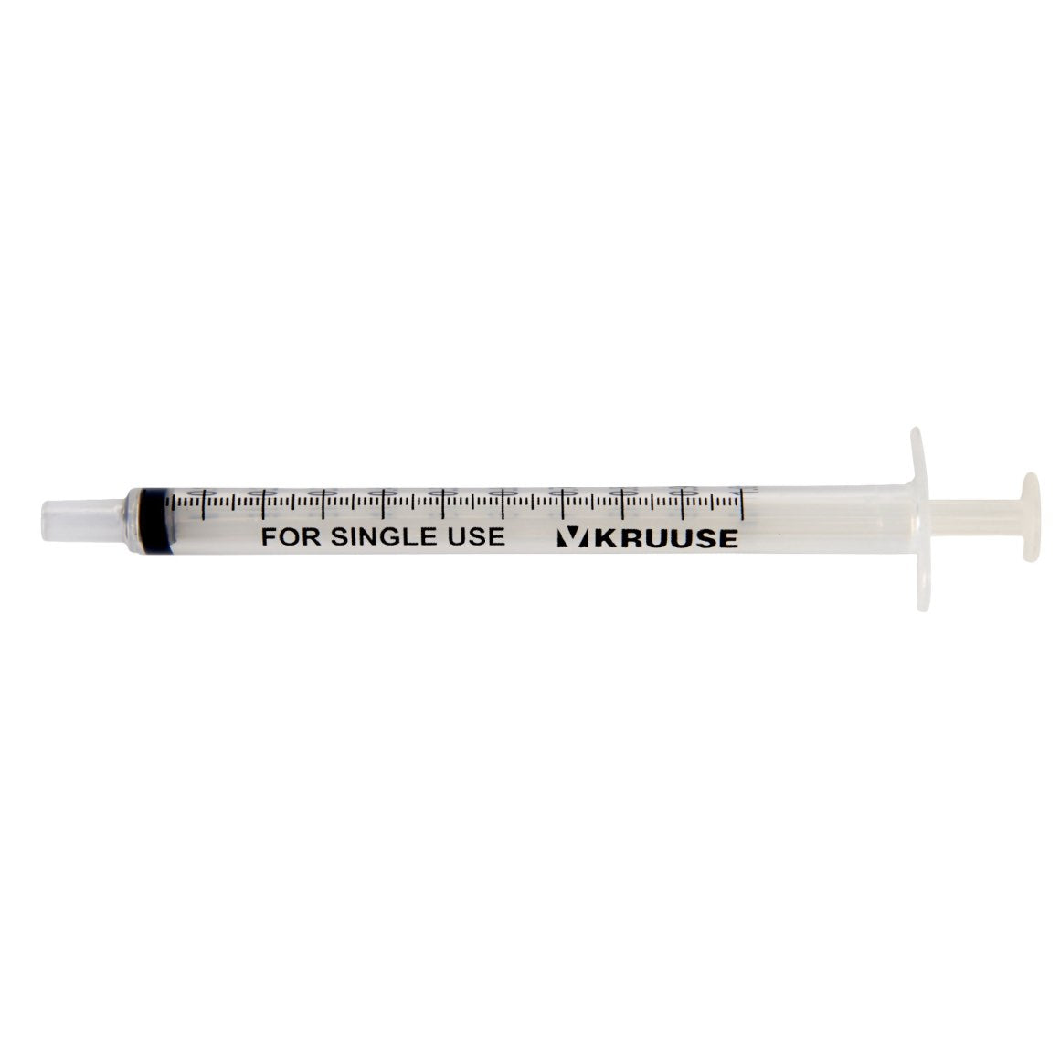 Disposable silicone syringe