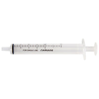 Disposable silicone syringe