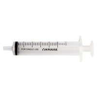 Disposable silicone syringe