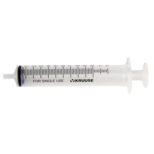 Disposable silicone syringe