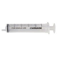 Disposable silicone syringe