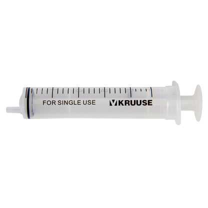 Disposable silicone syringe