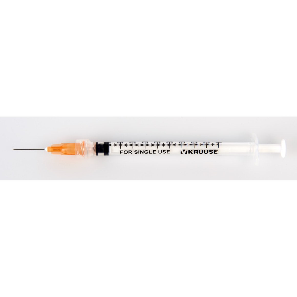 Disposable 1 ml syringe with LL needle