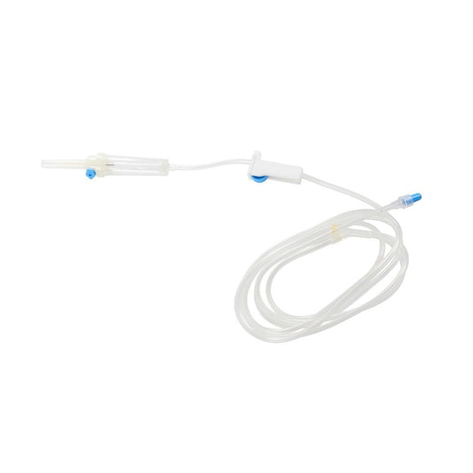 IV infusion set Y site 74 in