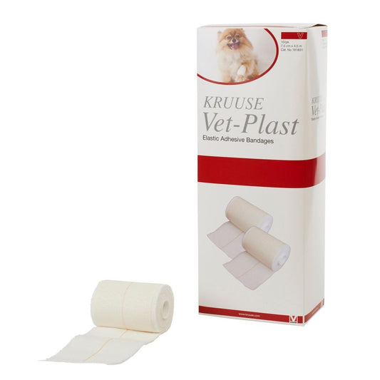 Elastic adhesive bandage Vet-Plast 4.5 m roll