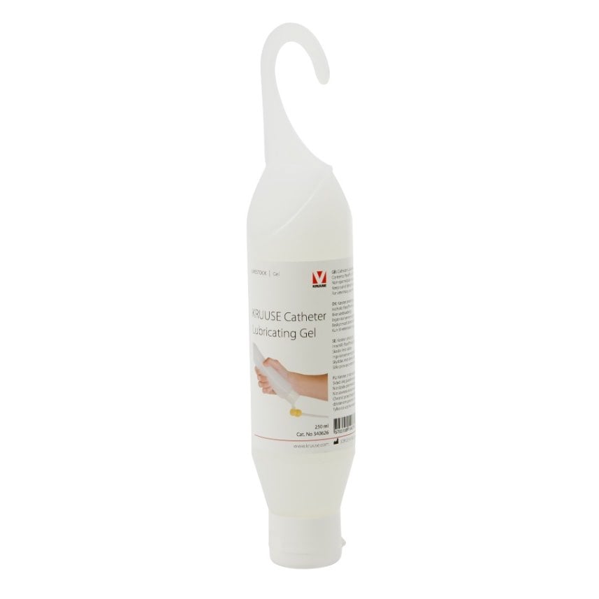Catheter lubricating gel