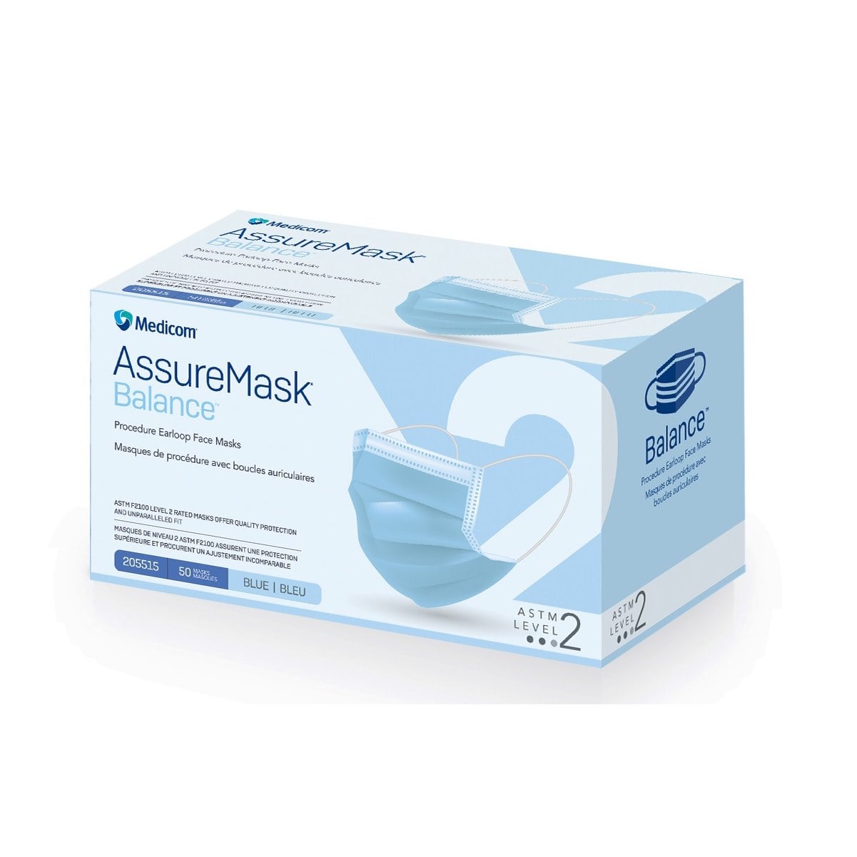 Procedure face mask AssureMask Balance with earloops level 2