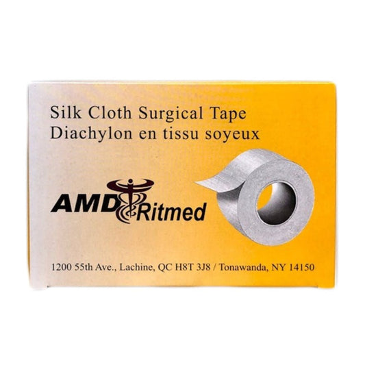 Surgical adhesive silk tape