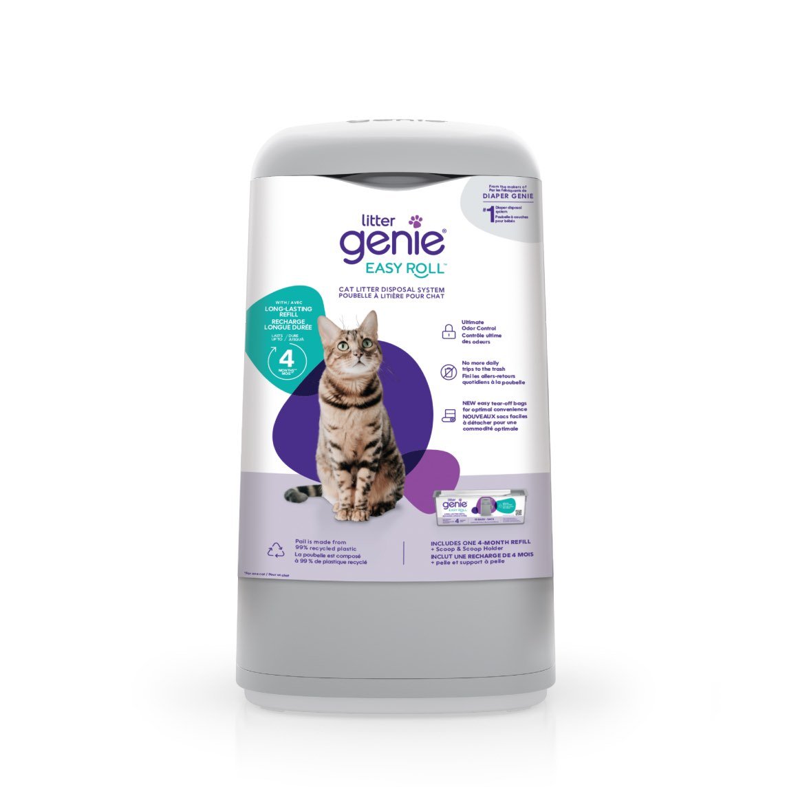 Cat litter disposal system Litter Genie Easy Roll
