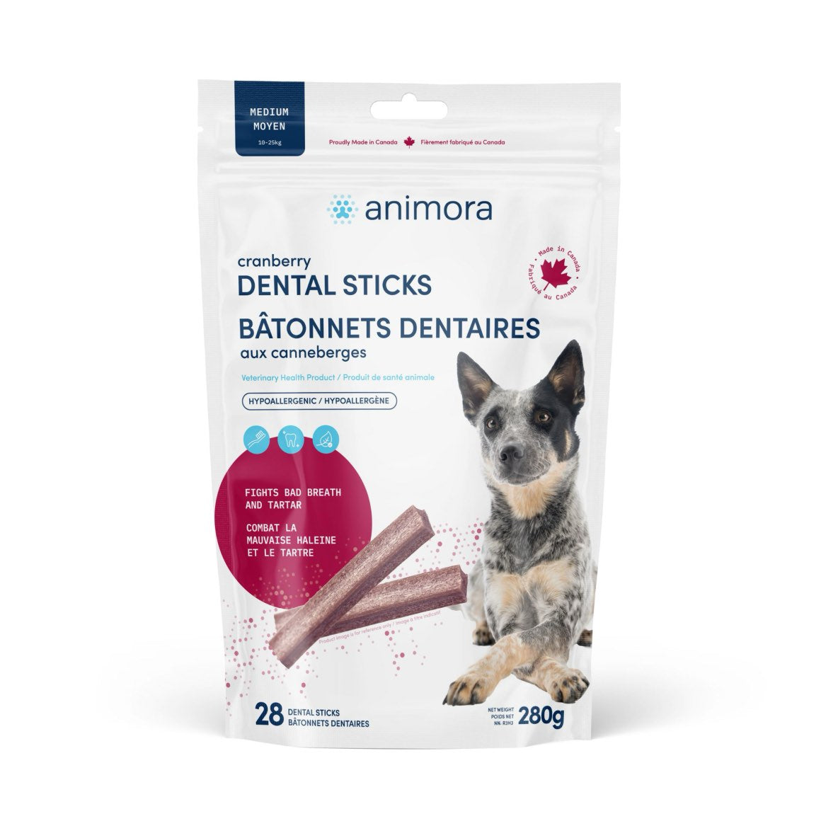 Dental sticks for medium dogs