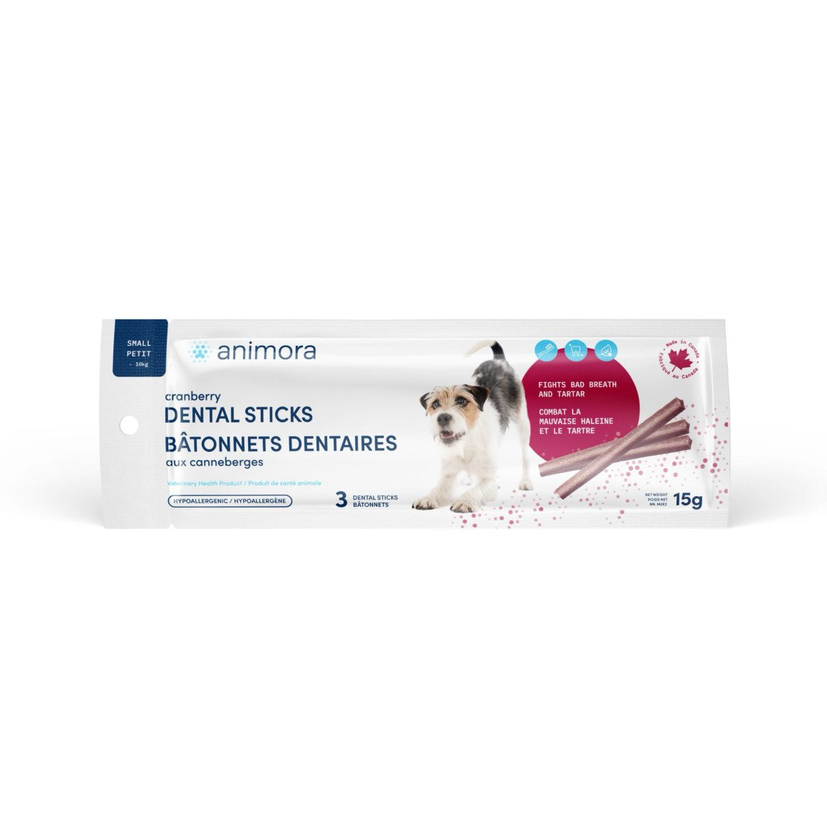 Dental sticks for small dogs