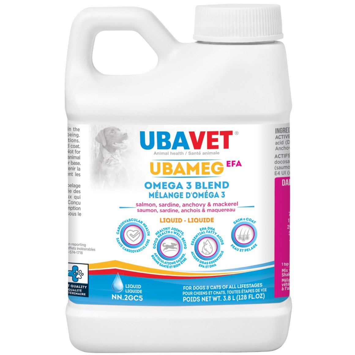 Ubameg EFA omega 3 four blend liquid