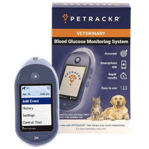 Petrackr blood glucose monitoring system