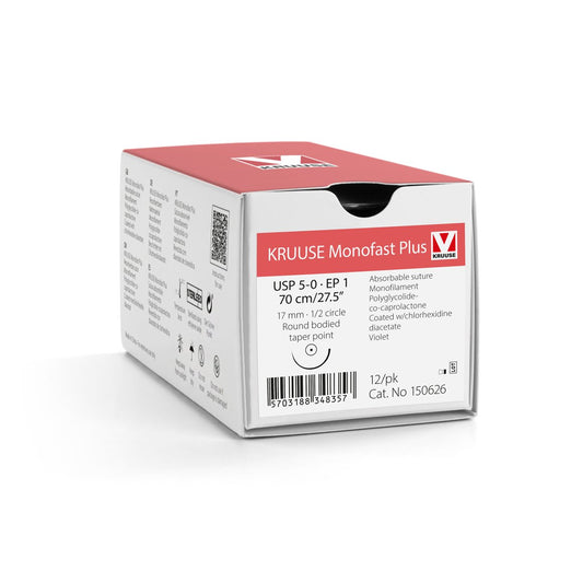 Monofast Plus suture 5/0 (violet) with 1/2 needle (70 cm)
