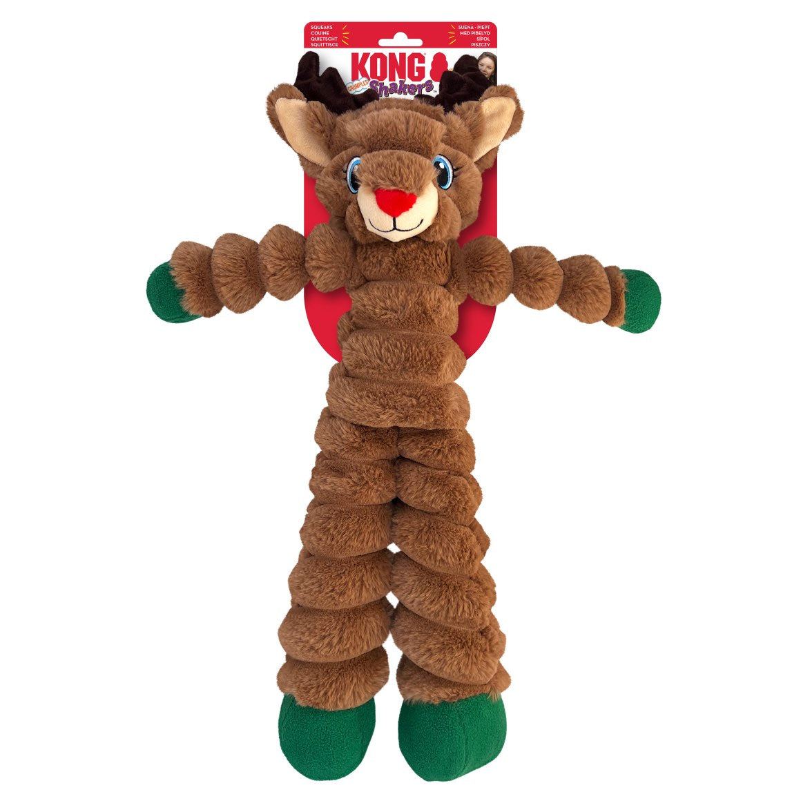 Toy Holiday Shakers Crumplets for dogs