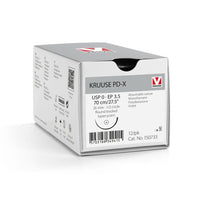 PD-X suture 0 with 1/2 circle needle (70 cm)