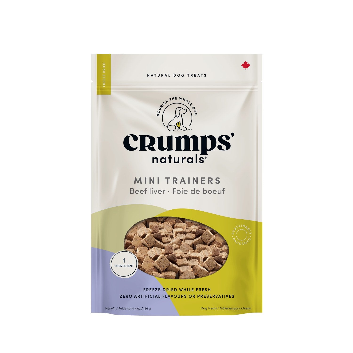 Mini Trainers freeze-dried for dogs