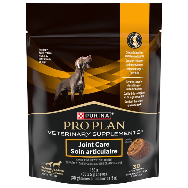 Joint Care chewable supplement for medium/large dogs