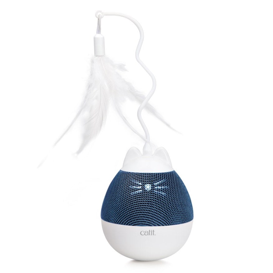 Electronic treat dispenser PIXI spinner for cats