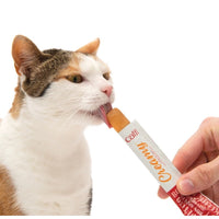 Creamy lickable cat treats