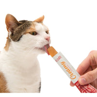 Creamy lickable cat treats