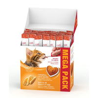 Creamy lickable cat treats