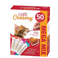 Creamy lickable cat treats