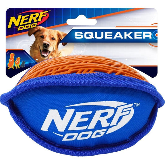 Nerf Dog Force Grip football toy for dogs - 7 in