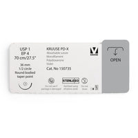 PD-X suture 1 (violet) with 1/2 circle needle (70 cm)