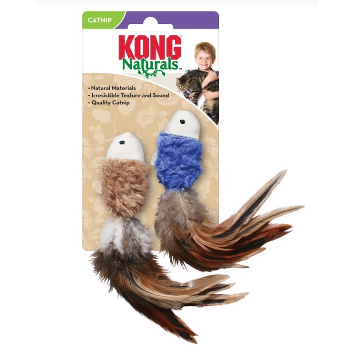 Naturals Crinkle Fish toy for cats