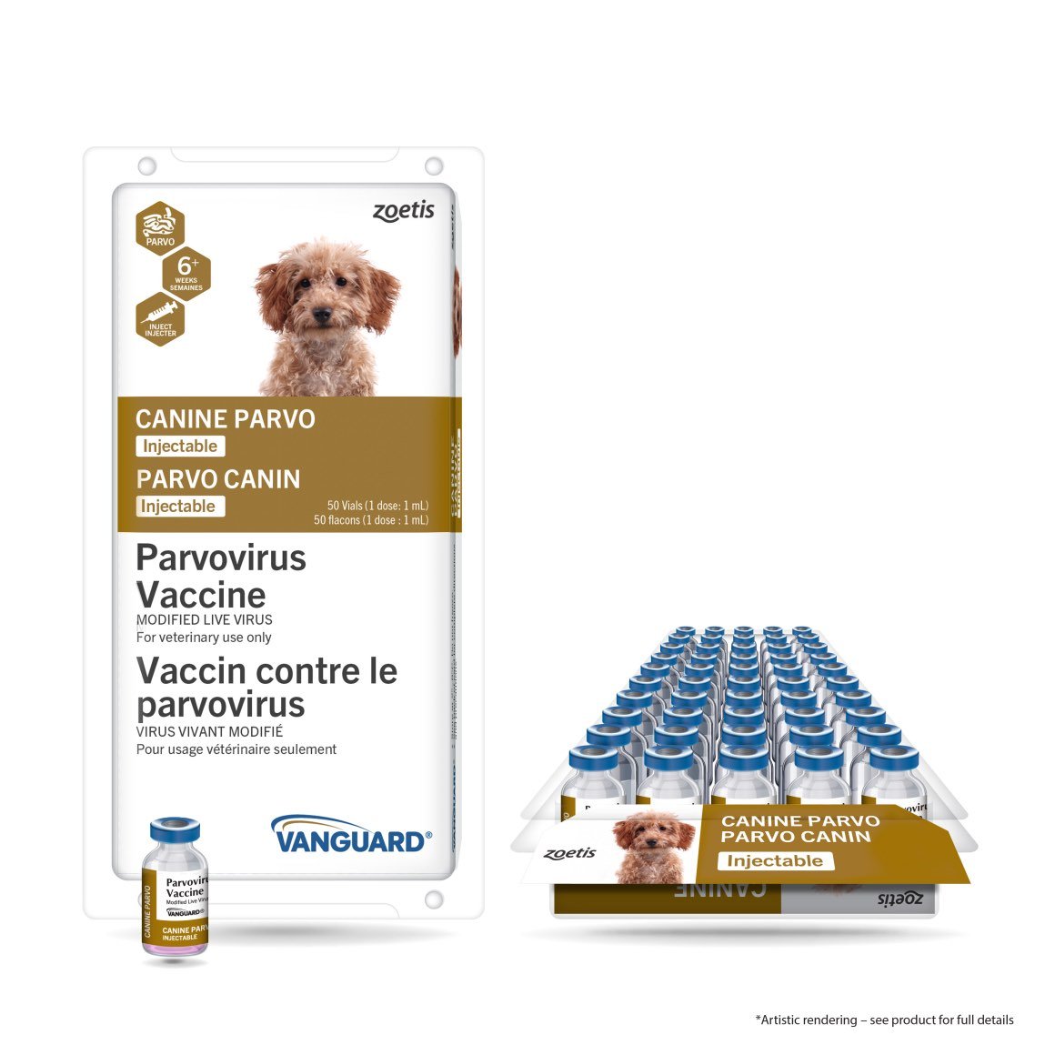 Vanguard Canine Parvo injectable