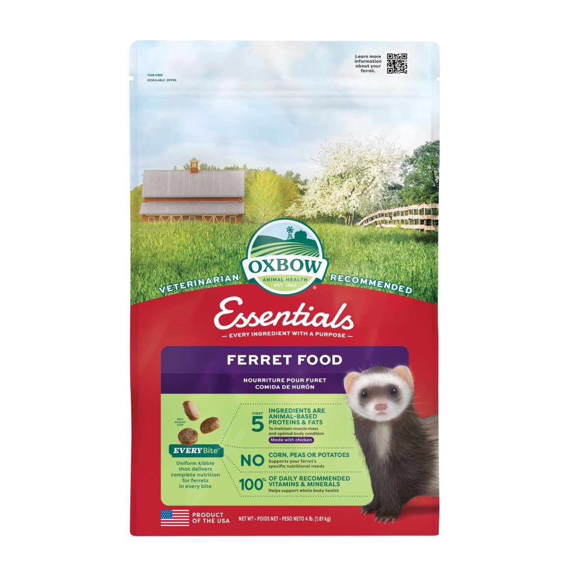 Essentials ferret food