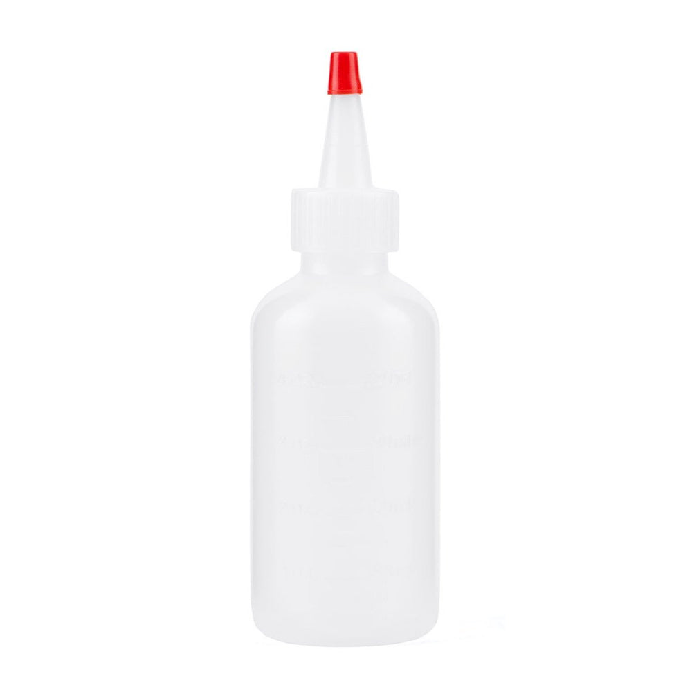Bottle plastic Boston round with cone top