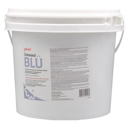 Solveseal Blü teat sealant for cattle