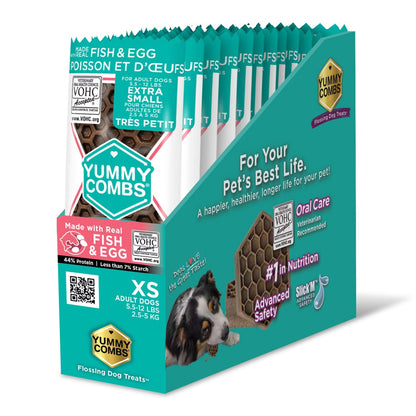 Yummy Combs dental treats for xsmall dogs (trial sizes)