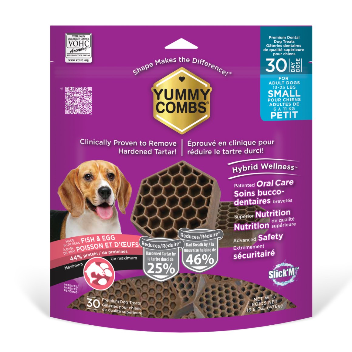 Yummy Combs dental treats for small dogs