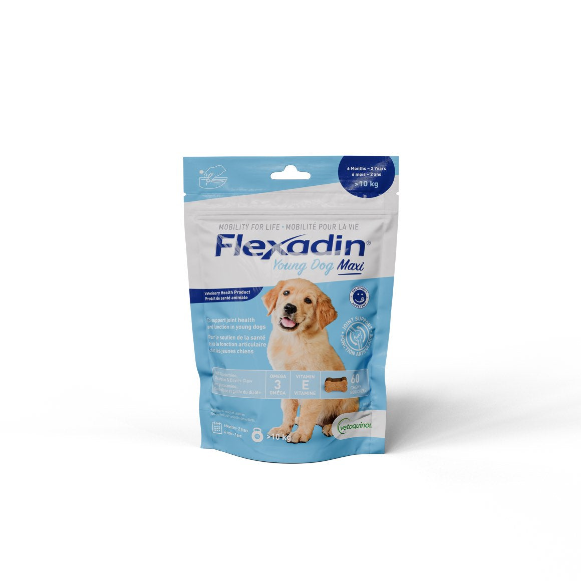 Flexadin Young Dog Maxi chews for young dogs