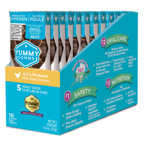 Yummy Combs dental treats for small dogs (trial sizes)